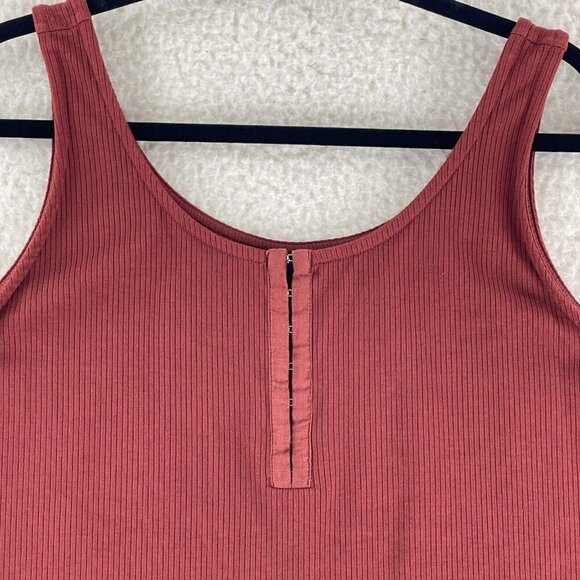 Torrid Brown Ribbed Tank Top Womens‎ Sleeveless Pullover Stretch Plus Size 3X - Picture 4 of 13